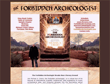 Tablet Screenshot of forbiddenarcheologist.com